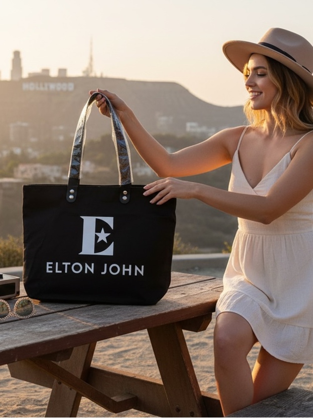 Elton John Tour bag reversable - Picture 2 of 3